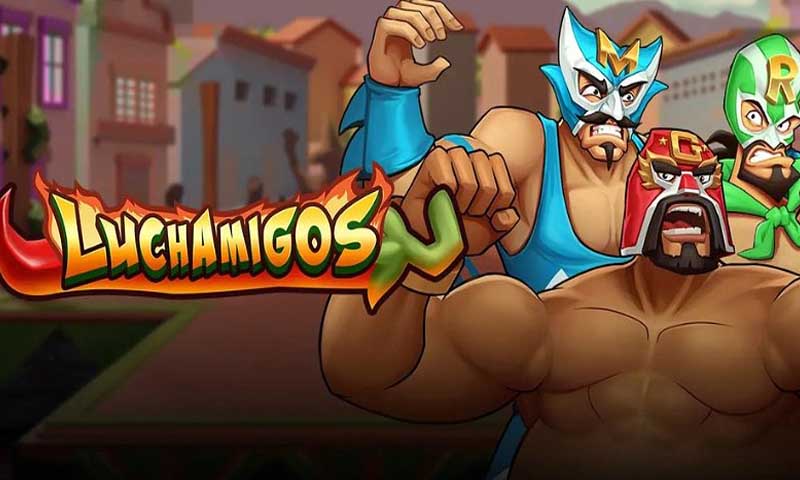 Luchamingos - Fun wrestling themed slot game